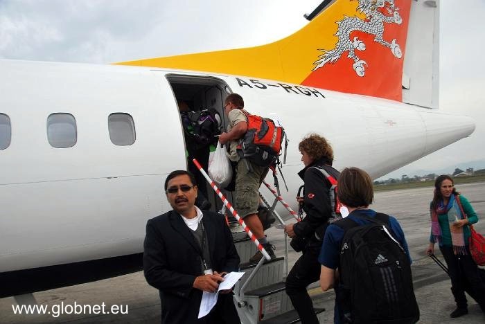 bhutan przelot druk air bhutan przeloty