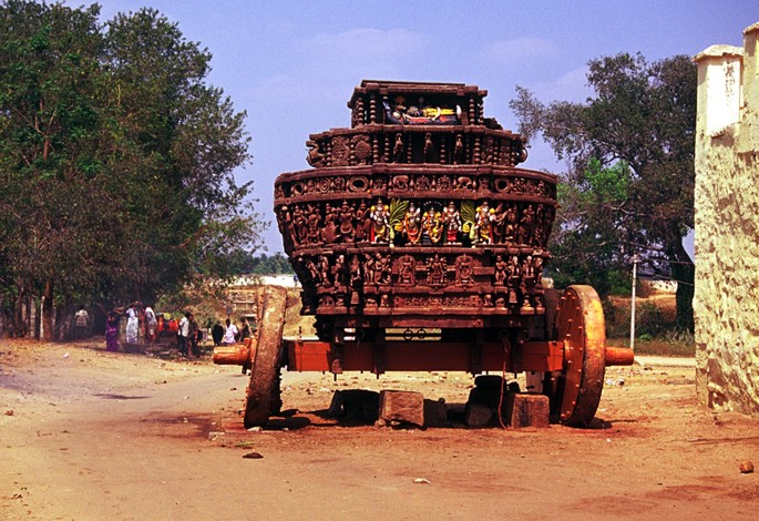 Indie_poludniowe_Vijayanagar_woz_procesyjny Indie_poludniowe_Vijayanagar_woz_procesyjny