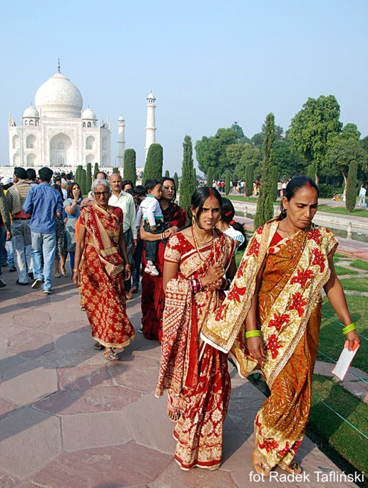 Taj Mahal - Agra w Indiach