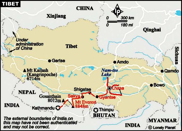 Wyprawa Tybet - Nepal: Lhasa, Yamdrok Tso, Gyantse, Shigatse, Tingri, Zhangmu, Kathamandu 
